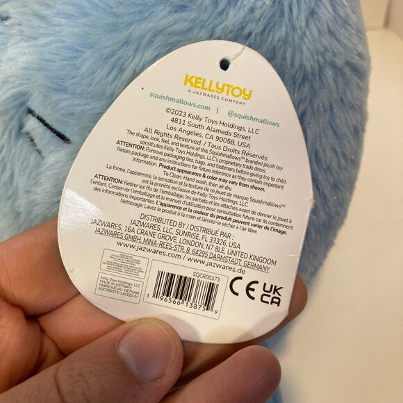 Squishmallows Harvey the Walrus 12" Fuzz A Mallow Stuffed Plush With Tag - Picture 13 of 14